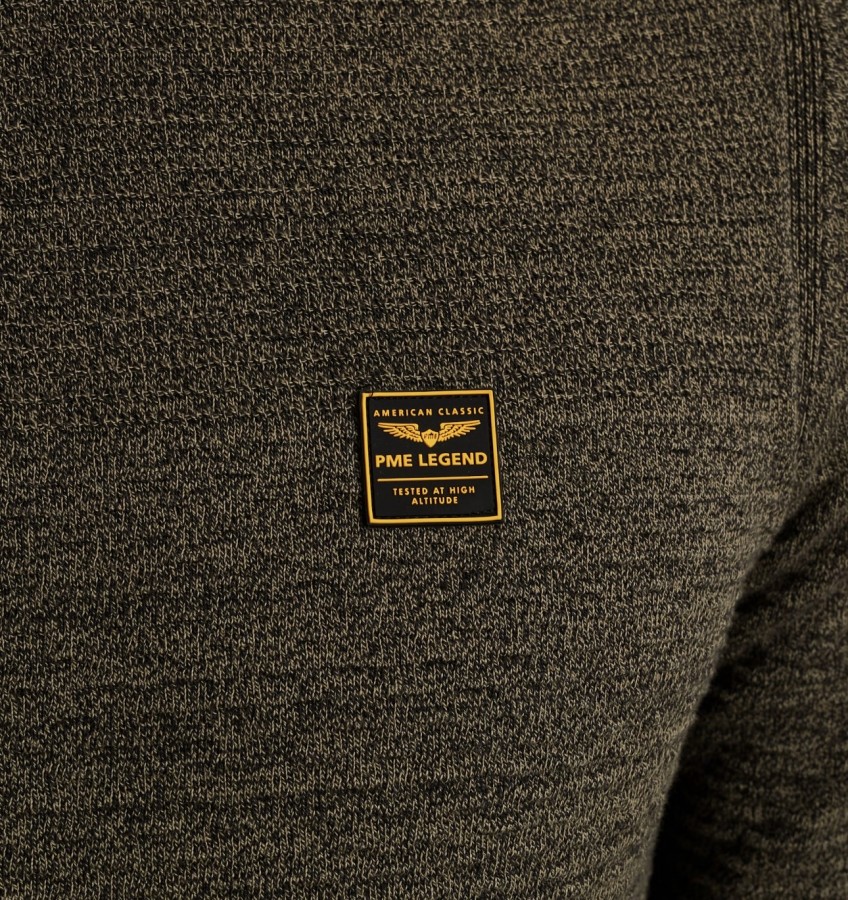 Afbeelding van PKW2510300 6389 Heren Trui  -  Crew Neck Cotton Mouline - PME LEGEND